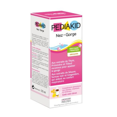 Pediakid Sirop Nez Gorge 125ml