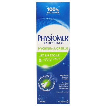 Physiomer Hygiène de l'Oreille 115ml