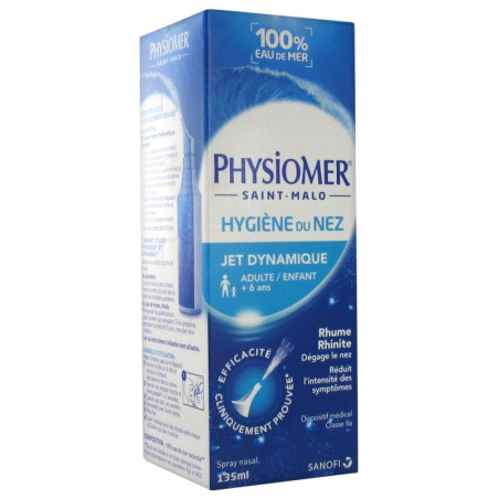 Physiomer Hygiène Nasale Jet Dynamique - flacon pulvérisateur 135ml
