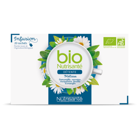 Nutrisanté Infusion Détente BIO 20 sachets filtres