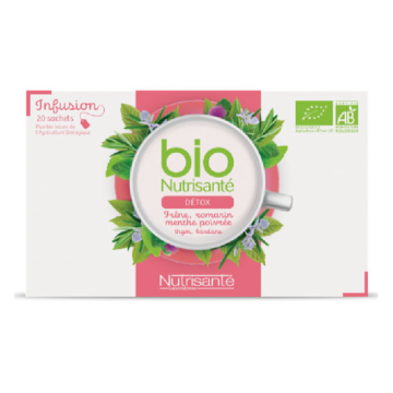 Nutrisanté Infusion Détox BIO 20 sachets filtres