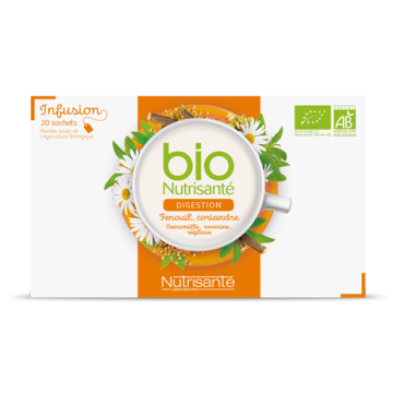 Nutrisanté Infusion Digestion BIO 20 sachets filtres