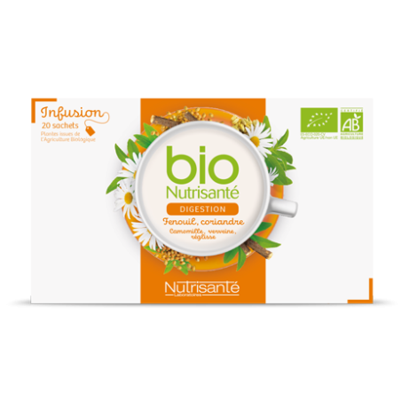 Nutrisanté Infusion Digestion BIO 20 sachets filtres