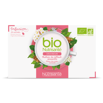 Nutrisanté Infusion Draineur BIO 20 sachets filtres