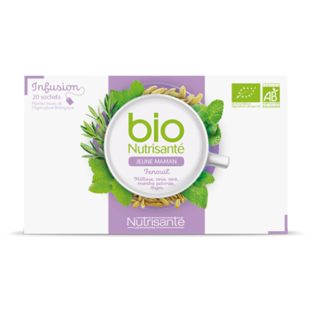 Nutrisanté Infusion Jeune Maman BIO 20 sachets filtres