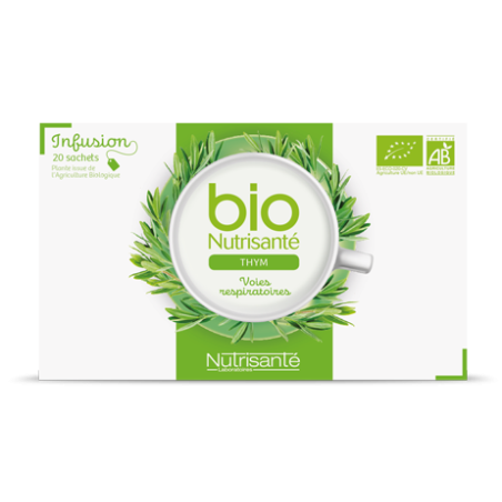 Nutrisanté Infusion Thym BIO 20 sachets filtres