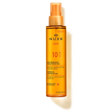 Nuxe Sun Huile Bronzante Spray Visage et Corps SPF10 150ml