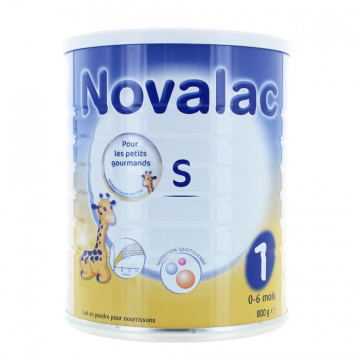 Novalac Lait S 1er Age 800g