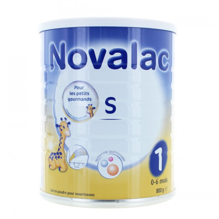 Novalac Lait S 1er Age 800g