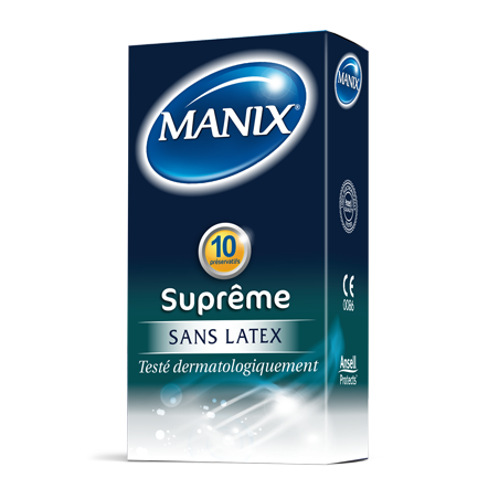 Manix Suprême Sans Latex 10 préservatifs