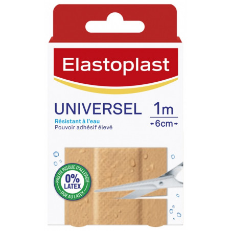 Elastoplast Pansement Universel 10 Bandes de 10 cm x 6 cm