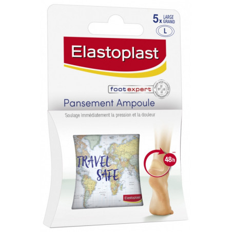 Elastoplast Ampoule 5 Pansements Grande Taille