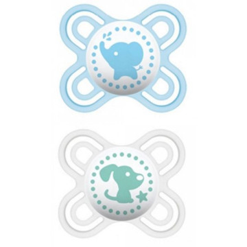 MAM Sucettes Perfect 0-2 mois Symétriques lot de 2