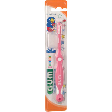 GUM Brosse à Dents Junior 7 à 9 ans 1 brosse