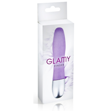 Mini Vibromasseur Violet Splashproof Glamy