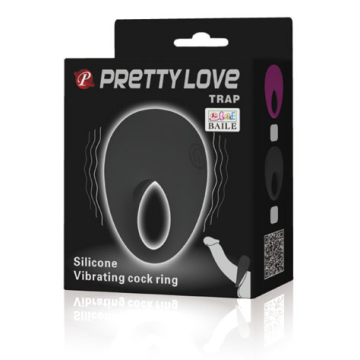 Pretty Love Cockring Vibrant Trap Noir