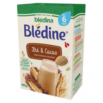 Blédina Blé Cacao Multicéréales 400g