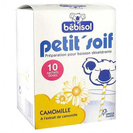 Bébisol Petit'Soif Camomille 10 Sachets