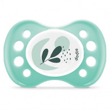 Dodie Sucette Anatomique Silicone 0-6 Mois Nuit A96