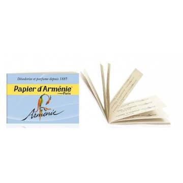 Papier d'Arménie triple carnet de 12 feuilles