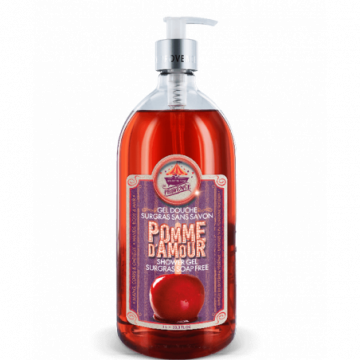 Gel Douche Fête Foraine Pomme d'amour 1L