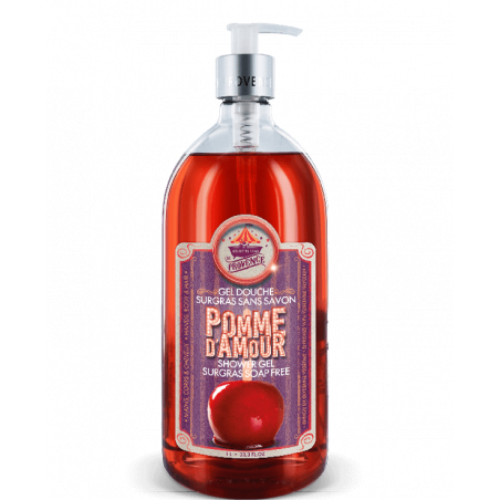 Gel Douche Fête Foraine Pomme d'amour 1L