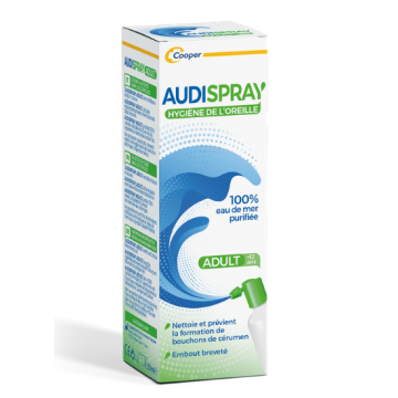 audispray Audibaby  pour l'hygiene de l'oreille de bébé