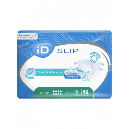 ID Slip Incontinence  Super Taille S 14 Protections