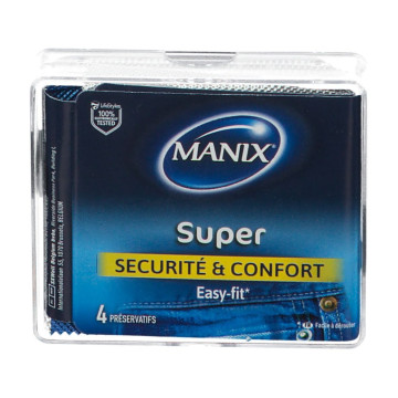 Manix Super 4 préservatifs