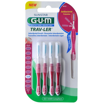 GUM Trav-Ler 4 Brossettes...