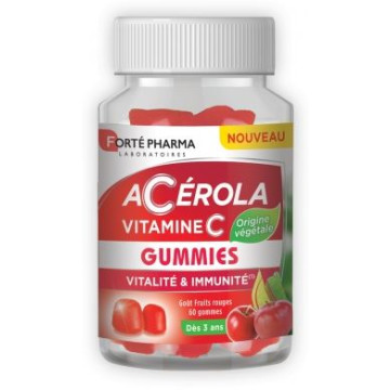 Acérola Vitamine C 60 Gummies