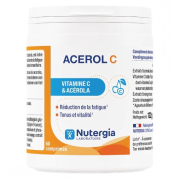 Nutergia Acerol C 60 comprimés