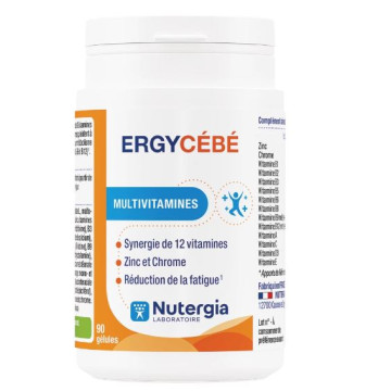 Nutergia Ergycébé 90 gélules