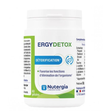 Nutergia Ergydetox 60 gélules