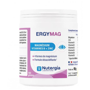 Nutergia Ergymag 180 gélules