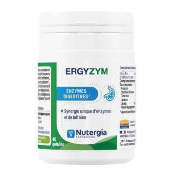 Nutergia Ergyzym 40 gélules