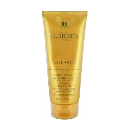 René Furterer Solaire Gel Douche Nutritif Cheveux et Corps 200ml