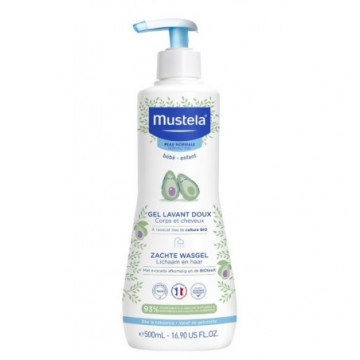 Mustela Gel Lavant Doux à l'Avocat BIO 500ml