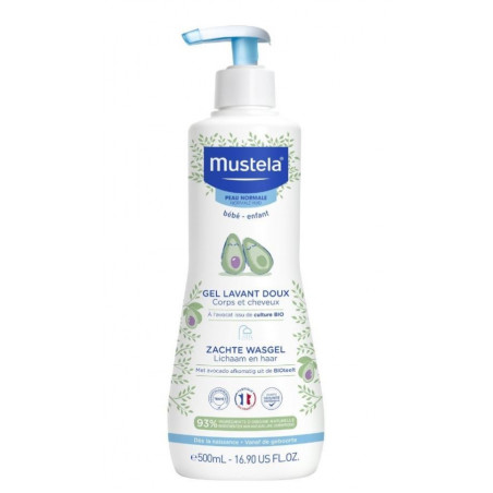 Mustela Gel Lavant Doux à l'Avocat BIO 500ml