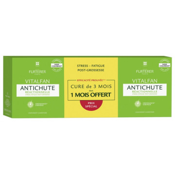 René Furterer Vitalfan Antichute Réactionnelle Lot de 3 x 30 capsules