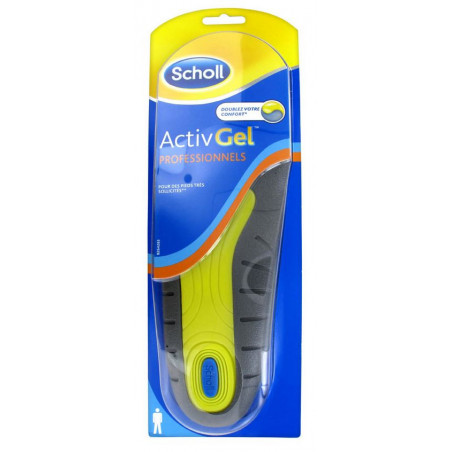 Scholl Semelles ActivGel Professionnels 40-46