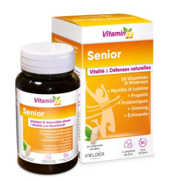 Vitamin 22 Senior 30 comprimés
