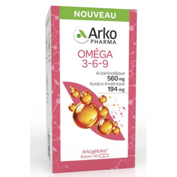Arkopharma Oméga 3-6-9 60...