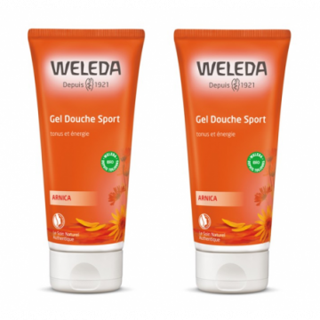 Weleda Gel Douche Sport Arnica 2x200ml