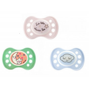 Dodie Sucette Anatomique Silicone Nuit 0-6 mois A29