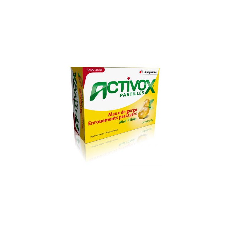 Activox® Pastilles – Arkopharma France