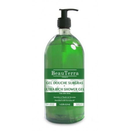 BeauTerra Gel Douche Verveine  Citron 1L