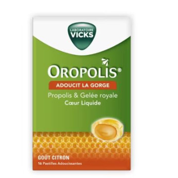 Médiflor Oropolis Coeur Liquide Gelée Royale 16 Pastilles