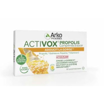 Arkopharma Activox Propolis comprimés à Sucer 20 comprimés