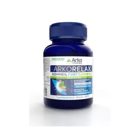 Arkopharma Arkorelax Sommeil Fort 30 gummies